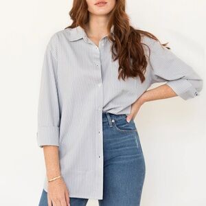 ABLE Harris Oversized Button Down Shirt
